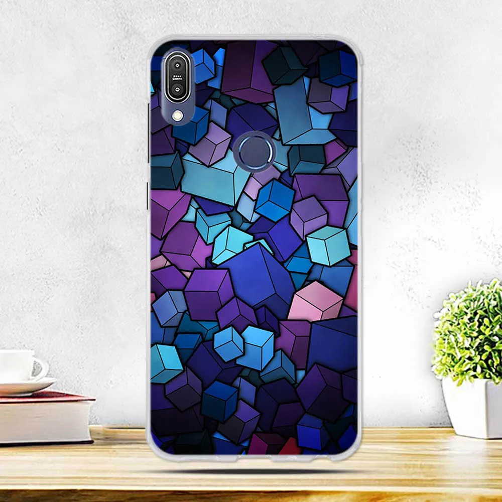 Чехол для ASUS Zenfone Max Pro M1 ZB601KL мягкие тонкие силиконовые чехлы ZB602KL ZB 602KL X00TD чехол