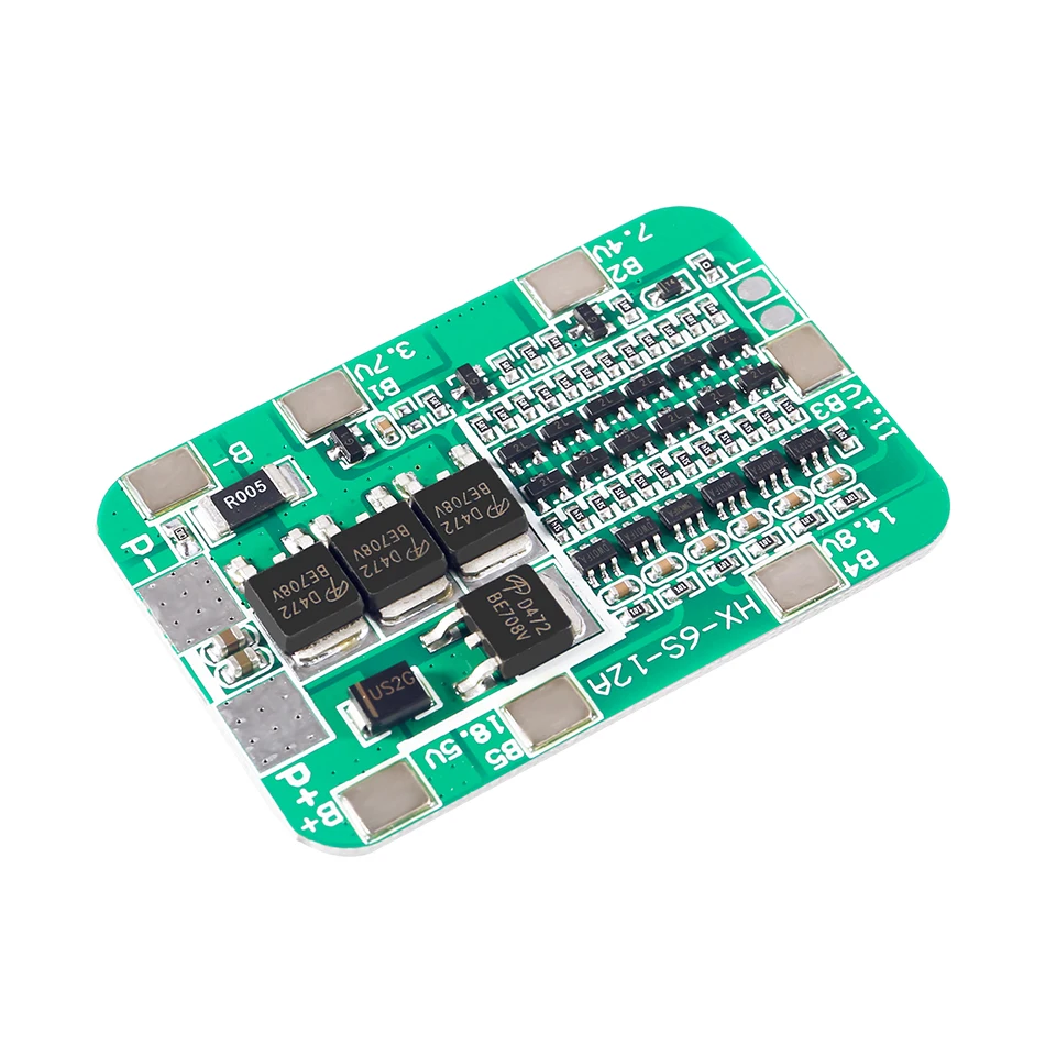 Плата защиты PCB BMS 6S 15A 24 В для 6 упаковок 18650 литий ионный аккумулятор модуль ячейки