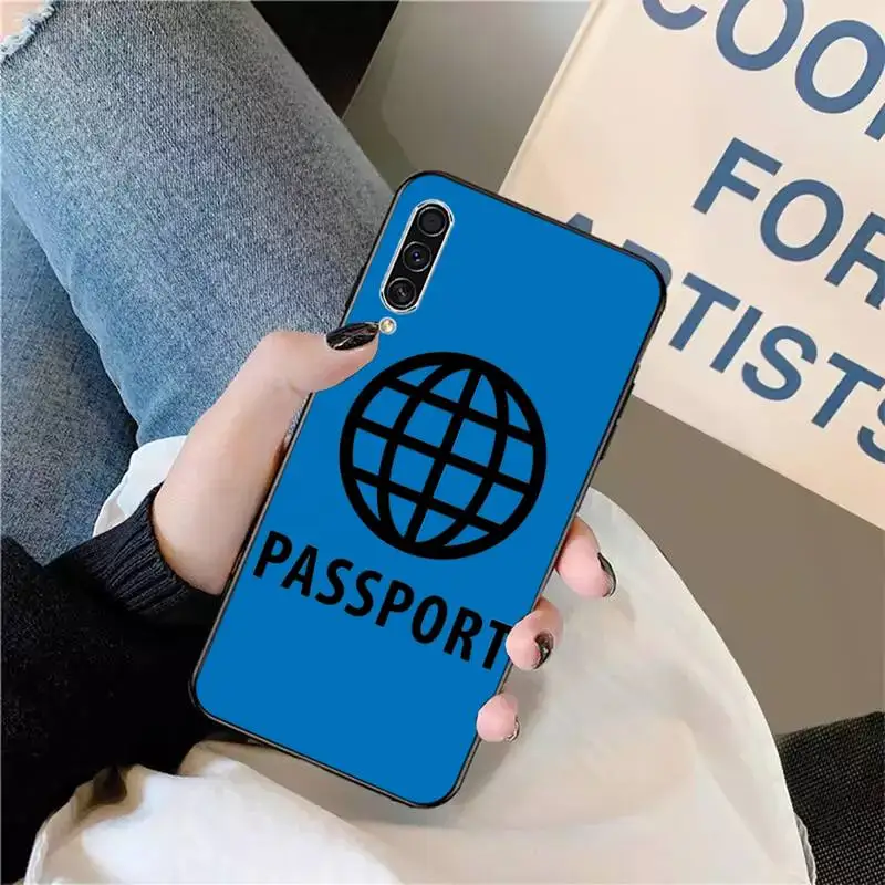 

Algerian Passport Travel notebook Phone Case For Samsung galaxy S 9 10 20 A 10 21 30 31 40 50 51 71 s note 20 j 4 2018 plus