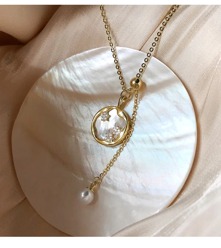 

Shell Pendant Necklace for Women Jewelry Accessories Necklaces choker For Woman Gift japanese korean Fashion Elegant jewellery