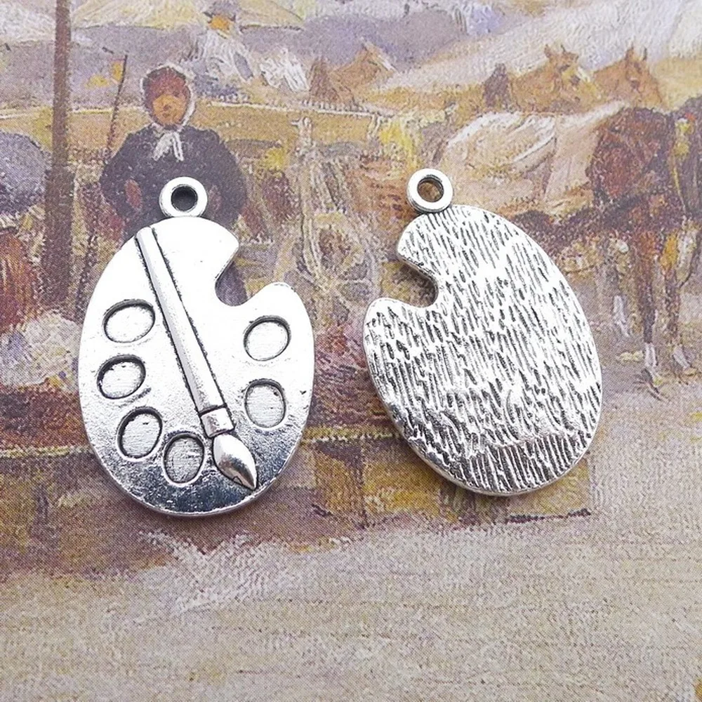 Подвески с рисунком сделай сам 50 шт. для изготовления ювелирных изделий под