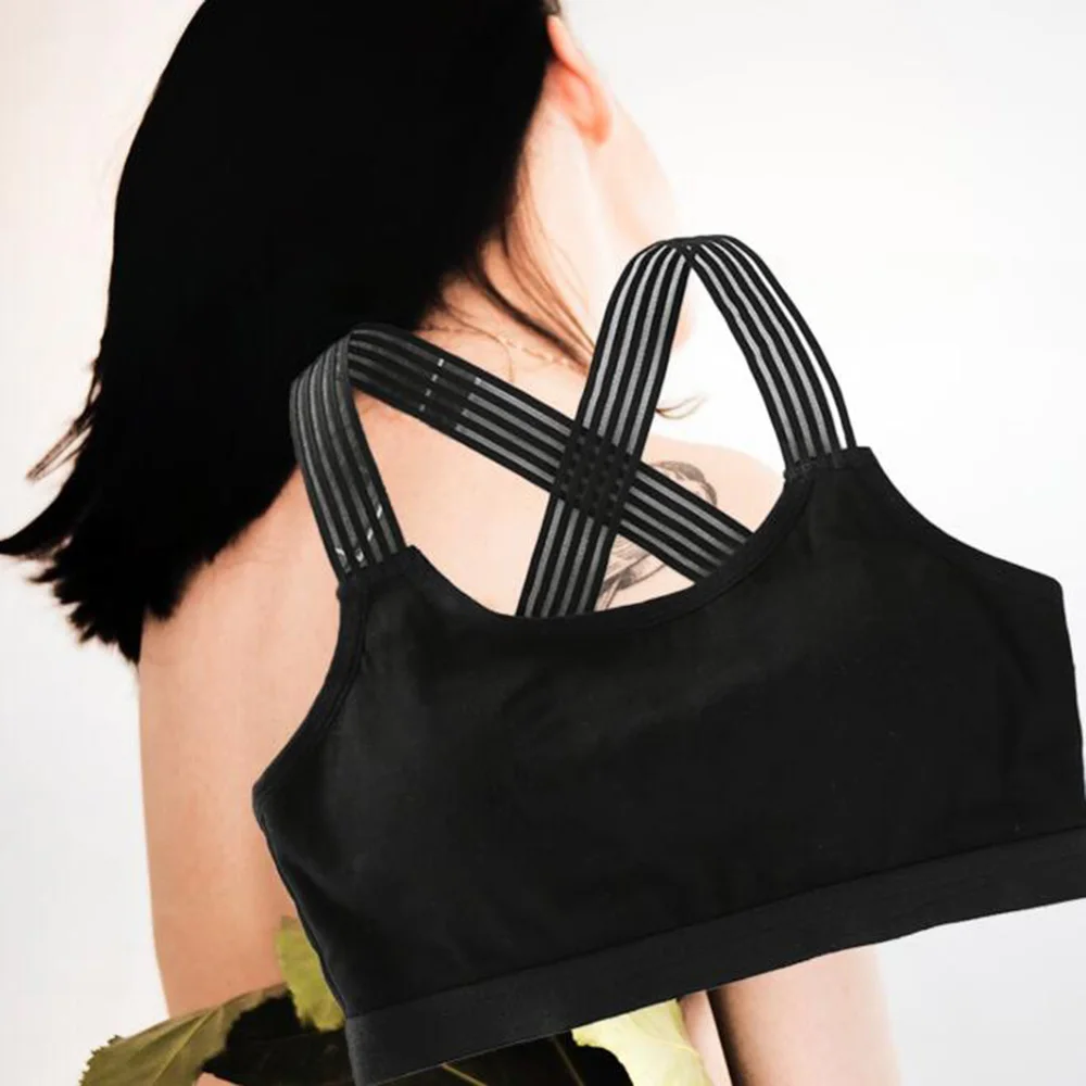 спортивный бюстгалтер Женские для спорта йоги Бюстгальтер Ударопрочный пуш ап