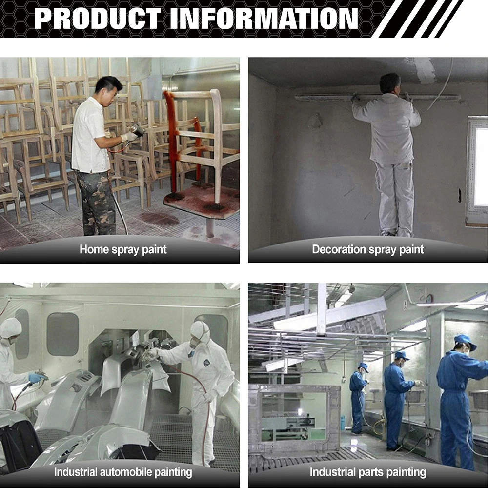 

WISEUP Professional Pneumatic Airbrush Household Paint Spray Gun High Quality Sandblasting Gun For Painting Car Pneumatic Tool