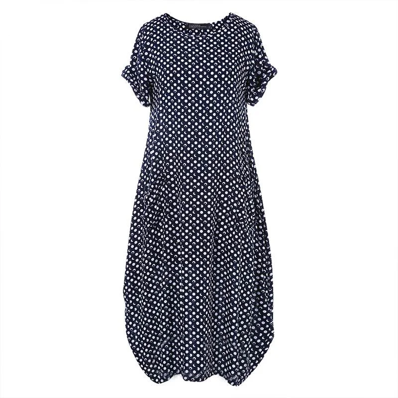 

Women Crew Neck Short Sleeve Long Dresses 2021