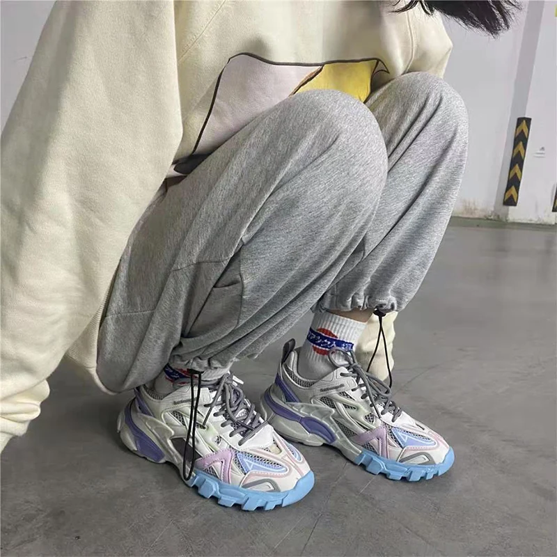 

Brand Design Women Sneakers 2021 Summer Women Colorful Shoes Breathable Lightweight Ladies Dad Shoes Classic Shoe Women's Shoes