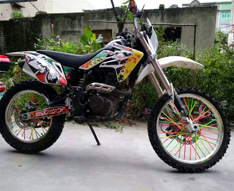Мотоцикл для обода колеса кожного покрытия обёрточная трубка для HONDA 125 SUZUKI 250 YAMAHA 450 KTM 150 KAWASAKI 500 CR YZ RM KX CR