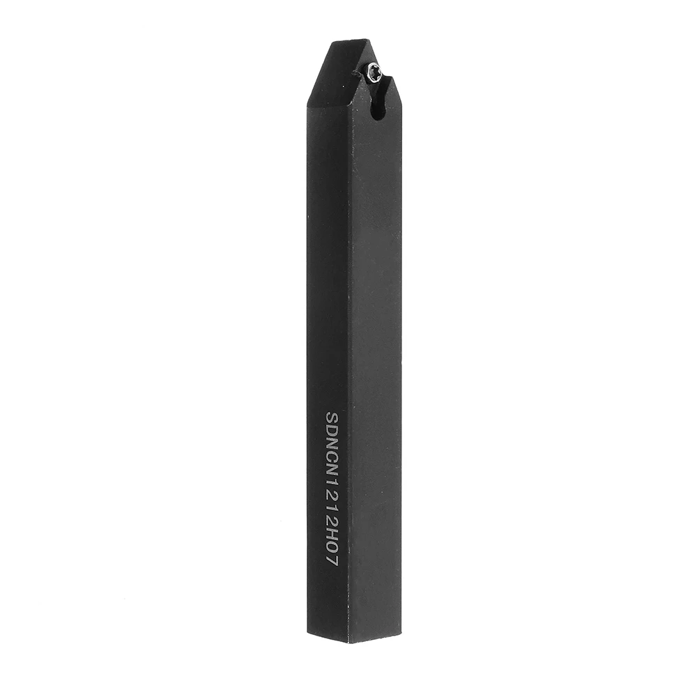 DANIU. 4 Uds de acero de aleación 12mm torno de inflexión de la herramienta del sostenedor con 10 Uds azul Nano DCMT070204 insertos de carburo y 4 Uds llave