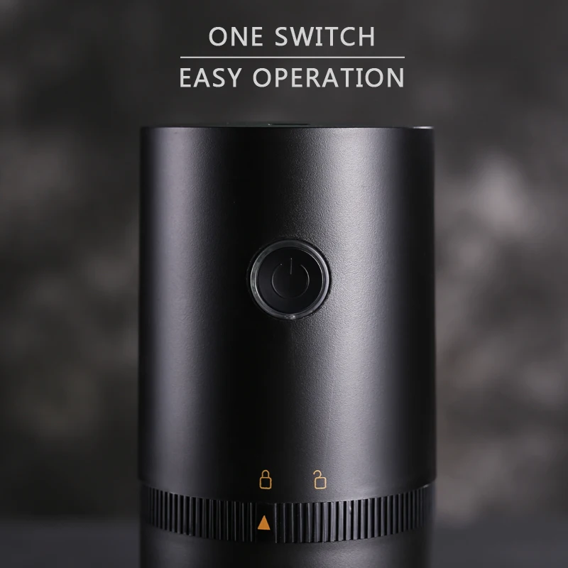 Электрическая кофемолка для кафе травы орехов зерен с USB зарядкой керамическим