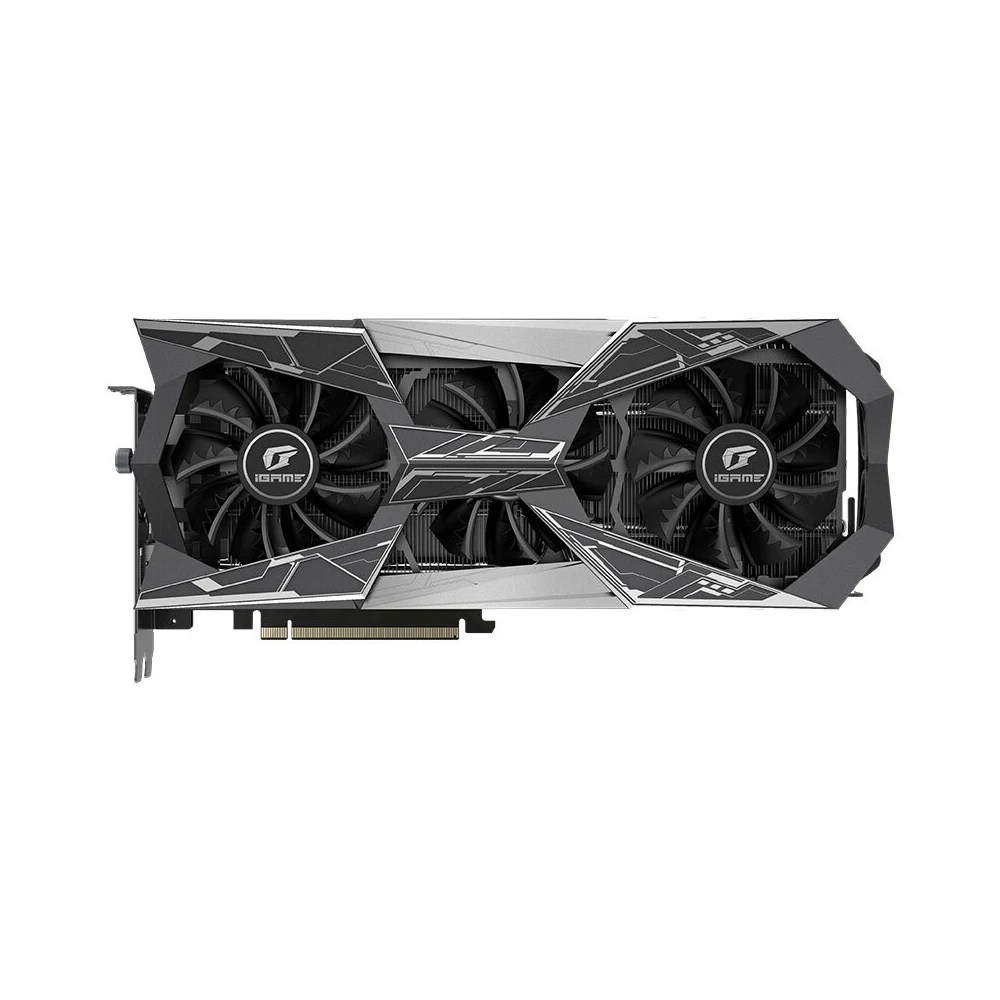 Красочные iGame GeForce RTX 2080 супер графические карты Vulcan X OC GDDR6 8G NVIDIA GPU, графический ппроцессор NVIDIA один ключ Overclock RGB lcd PCI-E3.0 порт