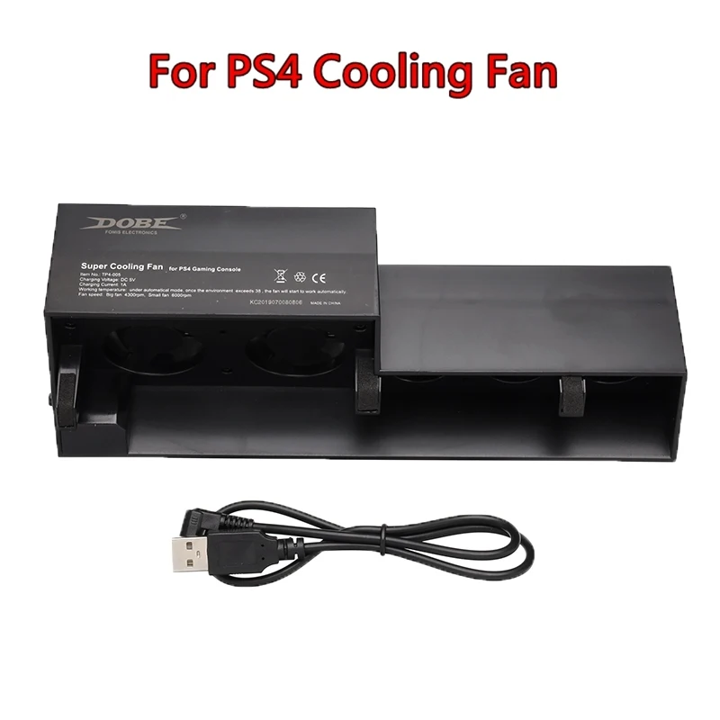 Вентилятор охлаждения для PS4 внешний USB-кулер с автоматическим контролем