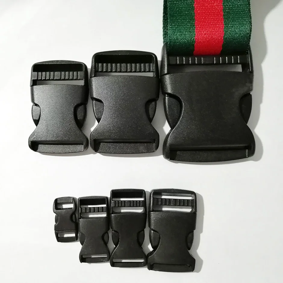 

5pcs Plastic Side Release Buckles Slimwaist Backpack Straps Webbing Diy Combined fastener buckles 10mm 20mm 25mm 32mm 38mm 50mm