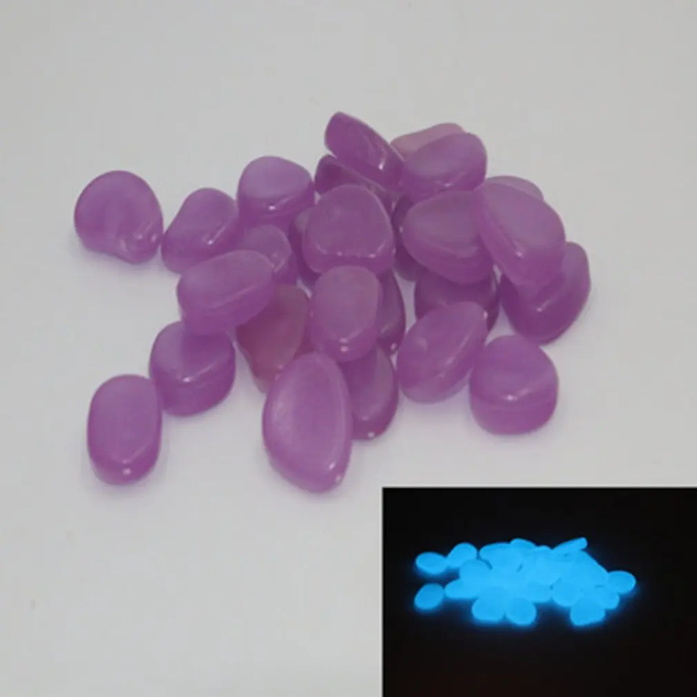 

50pcs Cobblestone Luminous Stone Villa Gardening Fish Tank Landscaping Cobblestone Artificial Luminous Stone