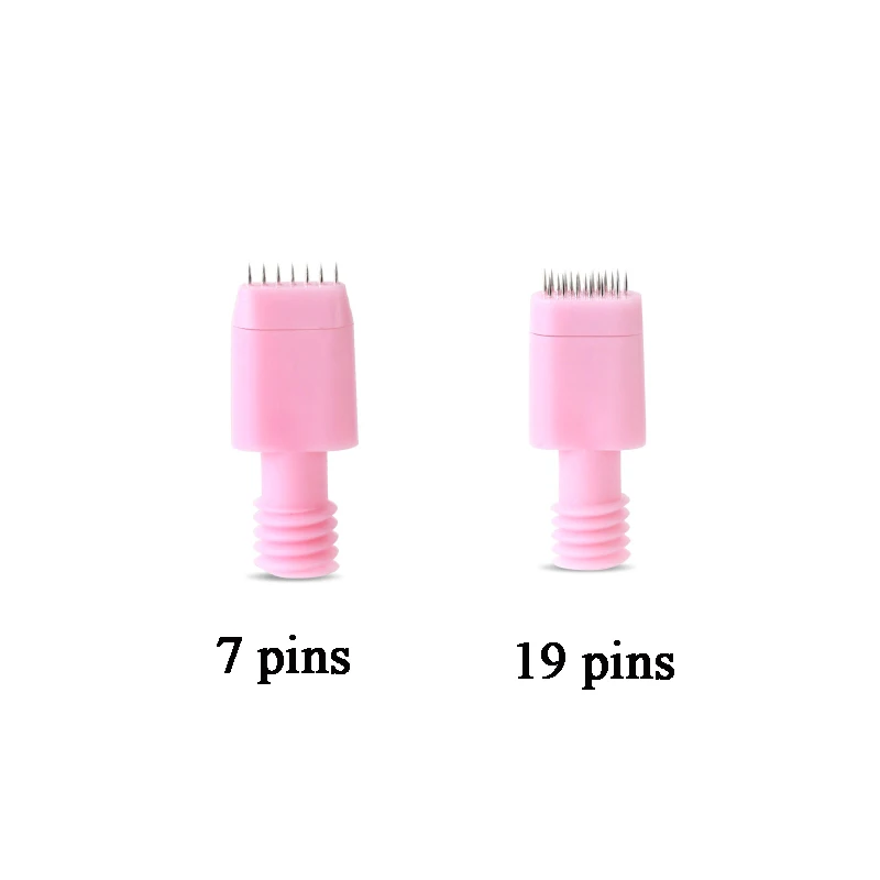 2 пары профессиональных микроблейдинга иглы одноразовые лезвия татуировки для