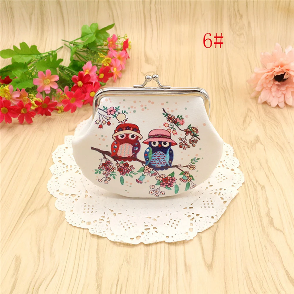 Женские милые Мультяшные кошельки мини-портмоне с карманами многоцветный дизайн