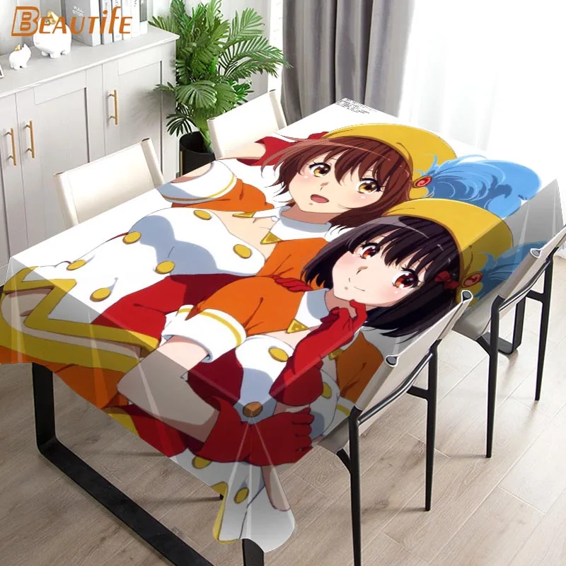 

Hibike! Euphonium Anime Tablecloth Fashion Style Hotel Party Table Waterproof Table Covers Home Dining Tea Table Decoration 0924
