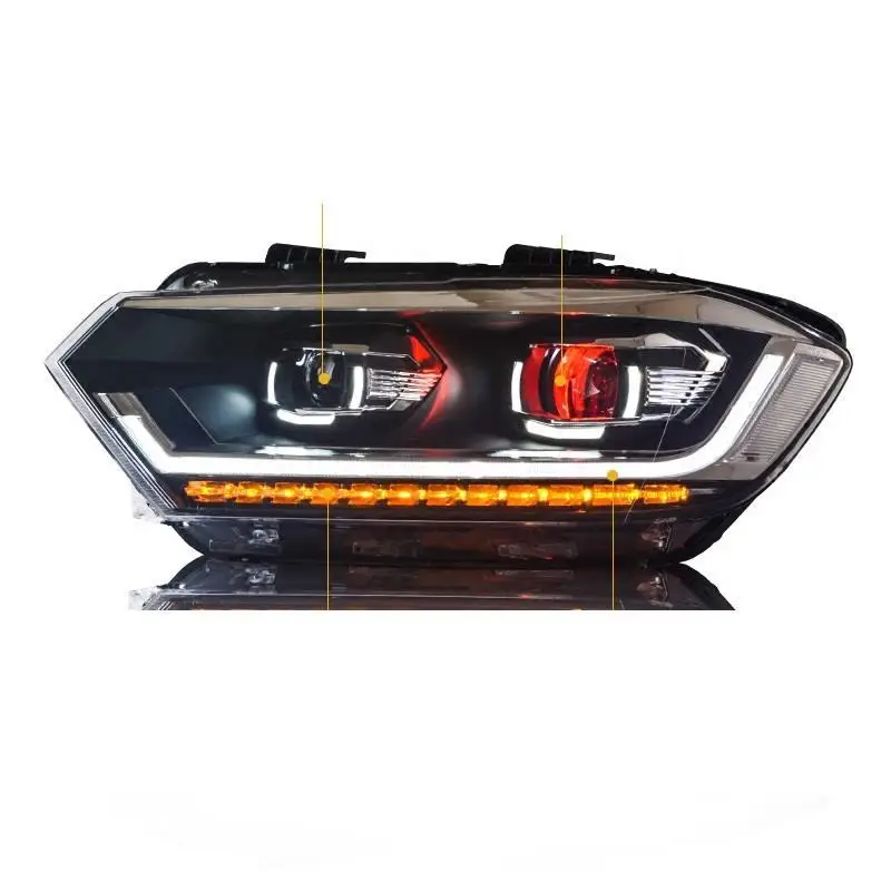 Neblineros Running Exterior Luces Led Para Авто Cob фары передние противотуманные задние Автомобильные фары в сборе 16 17 для Volkswagen Bora
