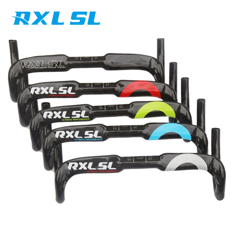 

RXL SL углеродный материал руль для велосипеда UD матовый/блестящий изогнутый стержень 31,8 мм черный руль для шоссейного велосипеда