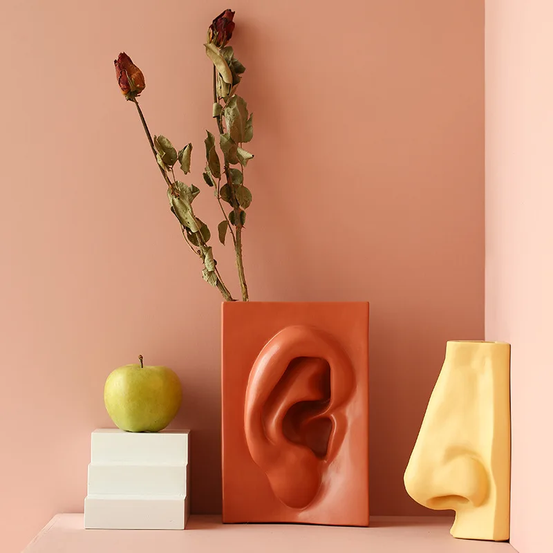 Скандинавский стиль креативный Morandi цвет лица Особенности каучуковая ваза