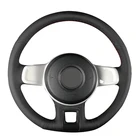 Кожа и микрофибра для руля, Ручное шитье, для Volkswagen VW Beetle 2012-2016 Up 2013-2016