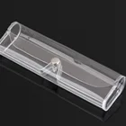 Мягкий прозрачный футляр для очков из ПВХ, защитный футляр для очков, модный футляр для очков, аксессуары для женщин и студентов