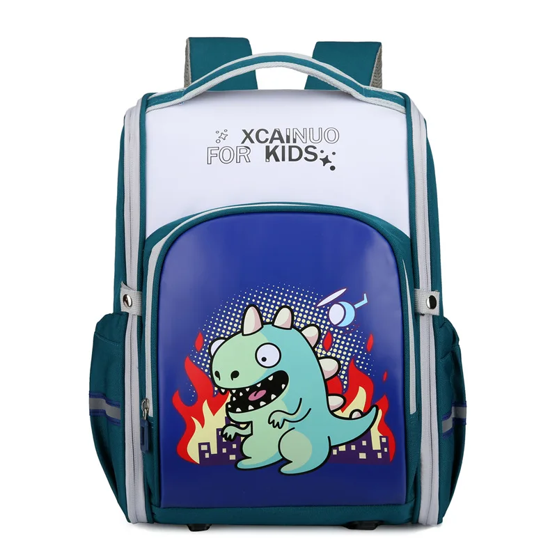 

Creative Cartoon Boys School Bags for Kids Dinosaur Backpack Orthopedic Satchel Quality Girls Primary School Backpacks Grade1-3