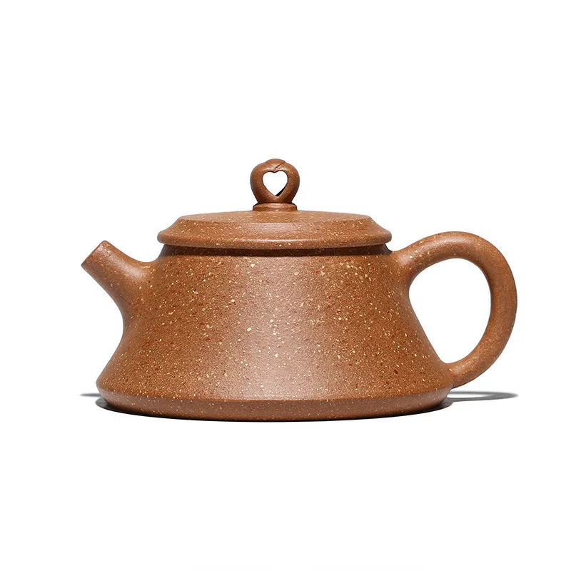 

Purple clay teapot with five colors and stone ladle teapot