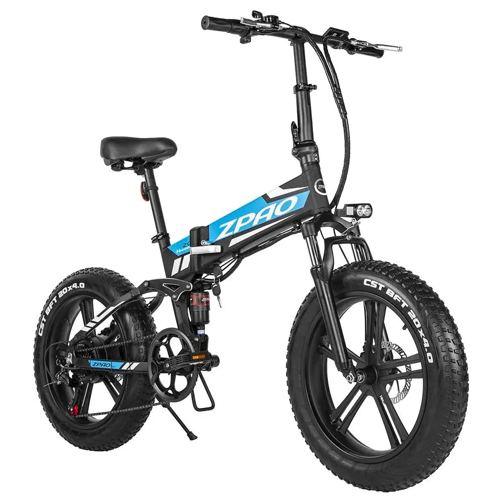 Kaufen Huakaii Fett Reifen Bike EBike 500W Elektrische Fahrrad 48V 20x 4,0 Zoll Falten Elektro-bikes Bicicleta Mountain Elektrische Fahrrad