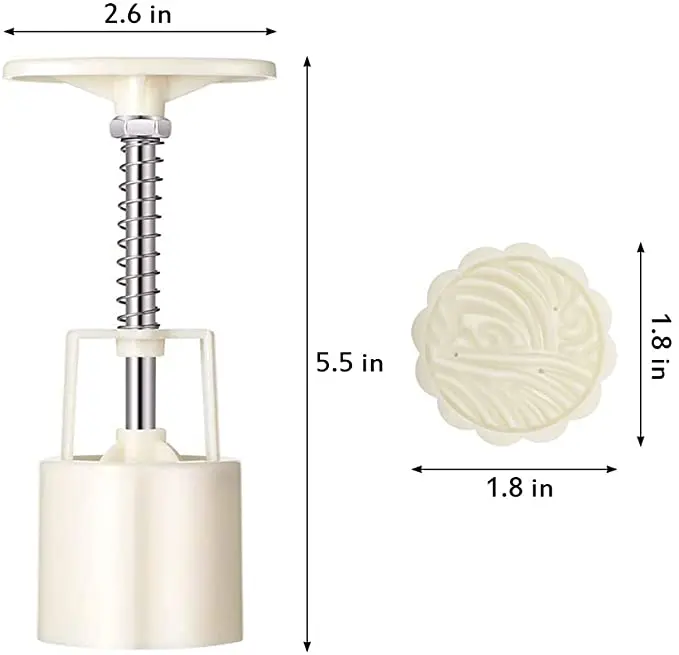 14 шт./компл. форма для выпечки в виде Луны ручное давление круглые квадратные