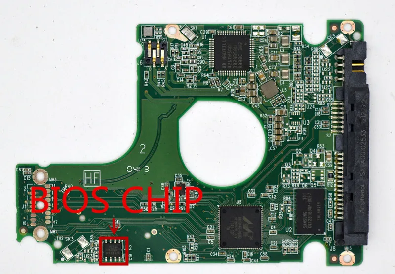 Материнская плата HDD PCB 2060 771931 000 REV P1 для WD 2 5 SATA восстановление данных жесткого