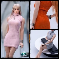 fastoys fa 19cl01 16 scale female slim wrap hip dress slim wrap hip sweater clothes model for 12 inches body