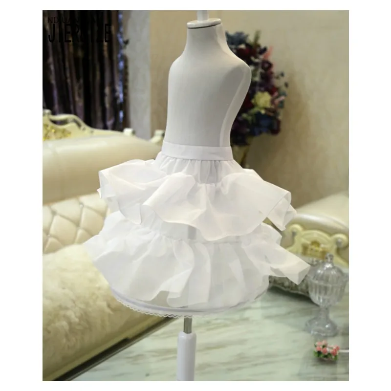 JIERUIZE 2 обруч детские юбки Джинсовая юбка с оборками платье на свадьбу для девочек