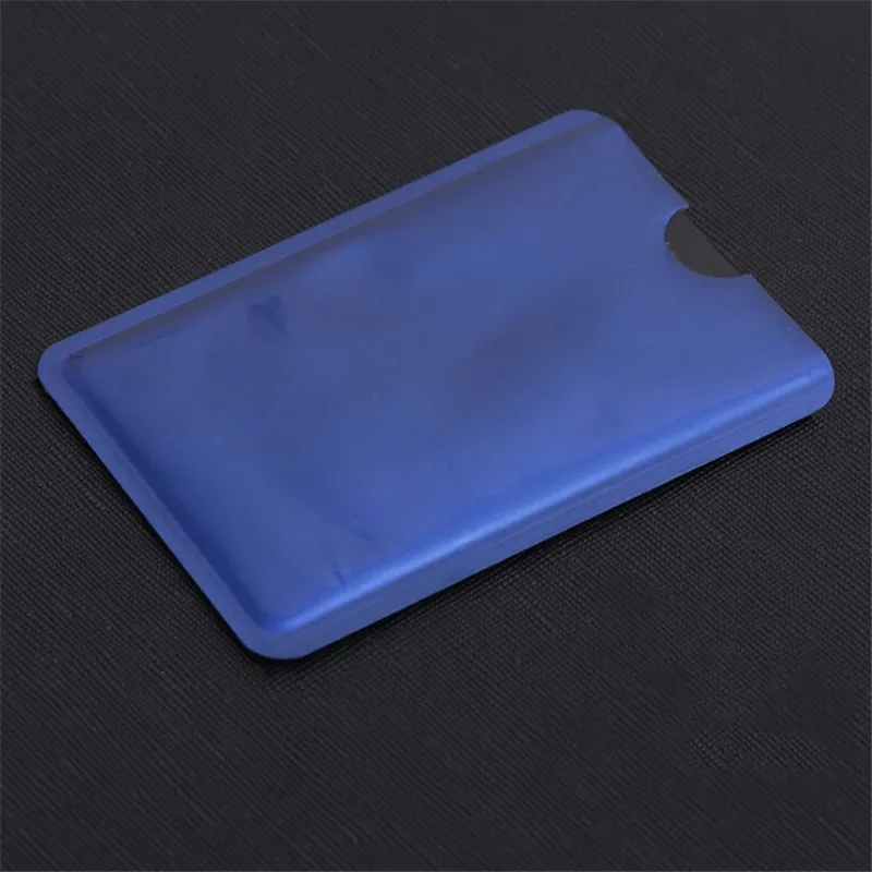 10 шт./партия металлический Противоугонный считыватель кредитных карт держатель