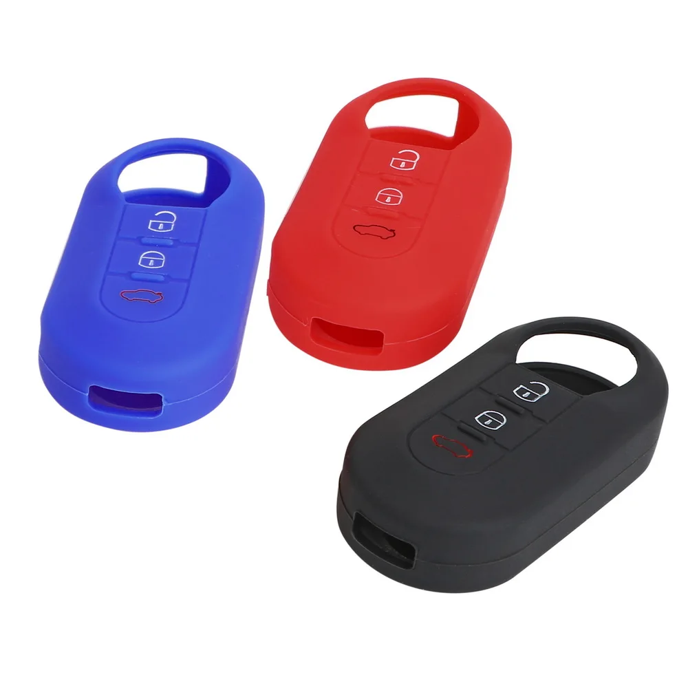 LEEPEE силиконовый защитный чехол для ключей с откидной крышкой автомобиля 3