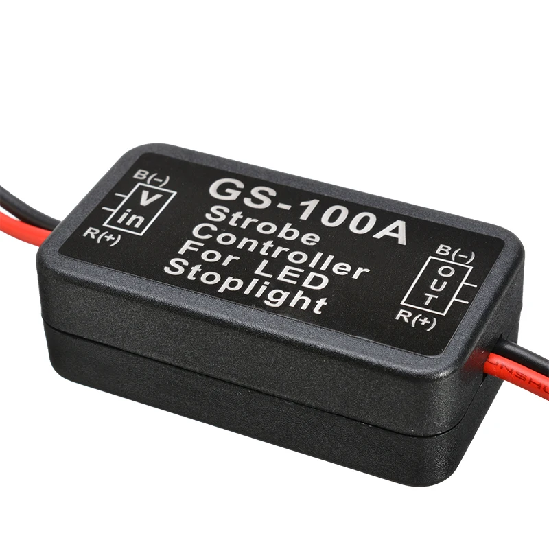 MAYITR 2 шт. GS 100A Автомобильный светодиодный стоп светильник Strobe Flash контроллер