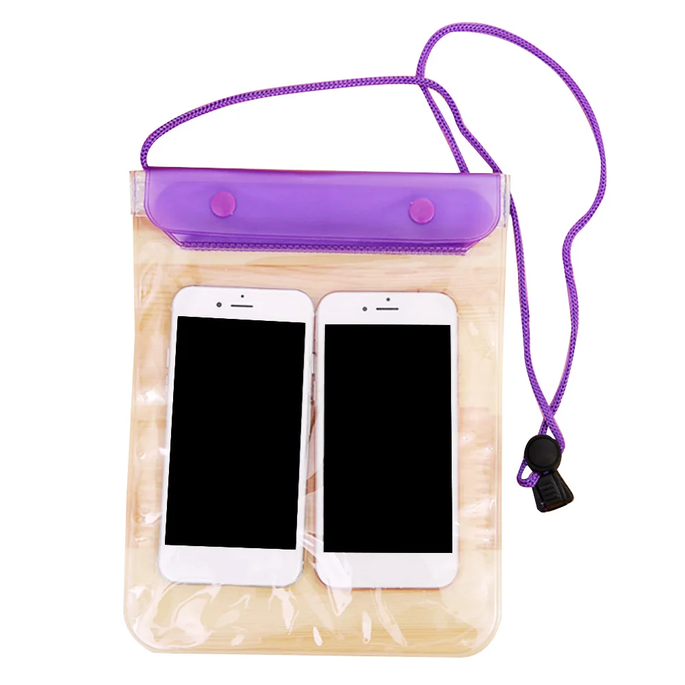 Пляжное хранилище с шнурком большая подводная Прозрачная Обложка из ПВХ