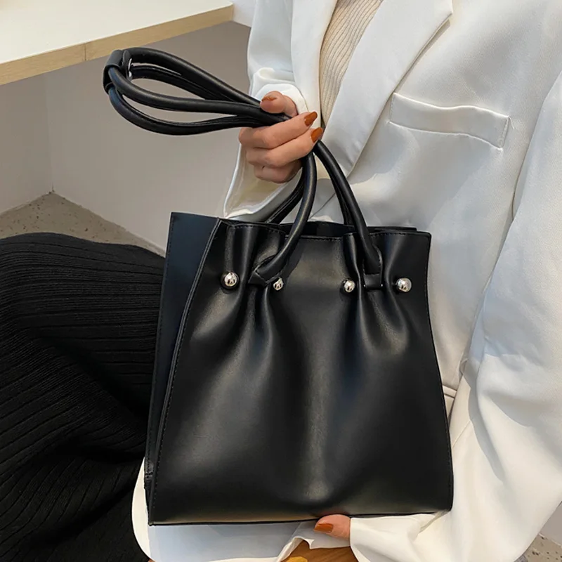 

Женская сумка из искусственной кожи, вместительная сумка для покупок