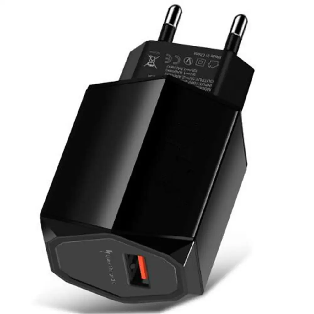 

USB mobile phone fast charger 3.0 wall mount charger EU plug portable travel fast charging Samsung Glasy s6 iphone FS USB