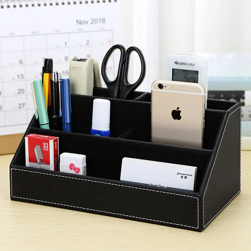 Настольный органайзер для канцелярских принадлежностей в комплекте с ящиками