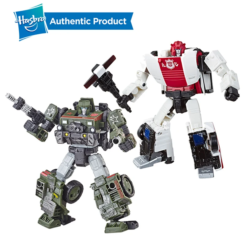 Hasbro Трансформеры поколения войны для Cybertron Делюкс гончая и Красный Предупреждение игрушка коллекционные вещи третьи вечерние мультфильм Оптимус Прайм