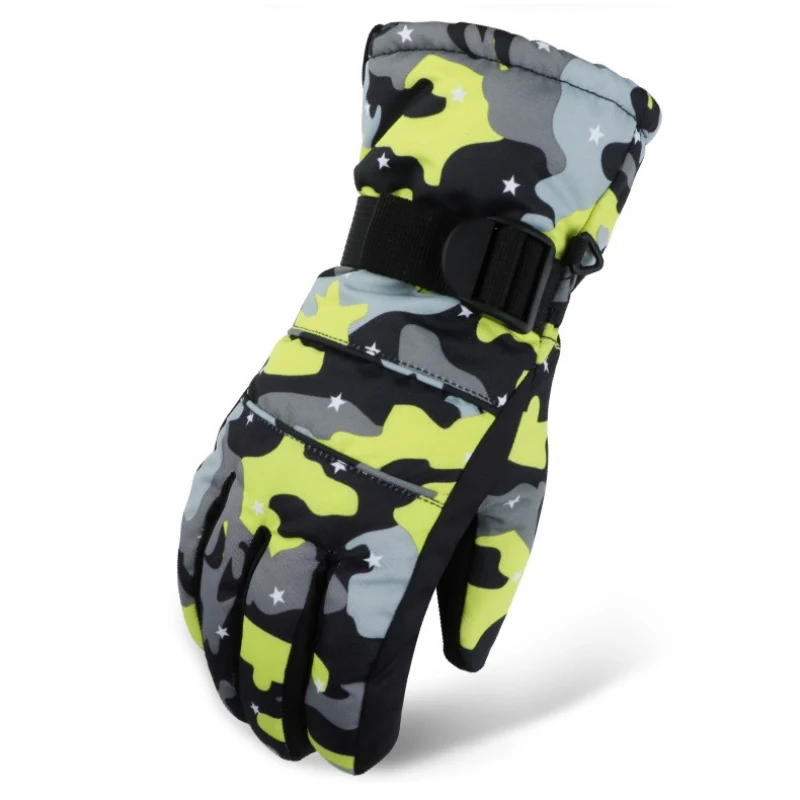 Унисекс для мужчин и женщин детские лыжные перчатки сноуборда противоскользящие
