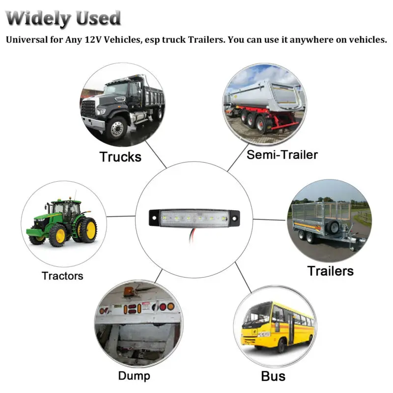 Семафор 6 светодиодный светильник для джипа рок внедорожный грузовик RZR ing