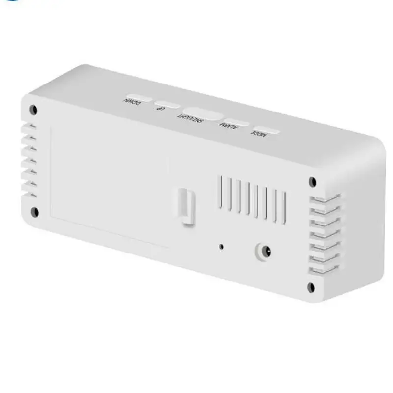 Светодиодный электронный будильник, USB цифровое зеркало, часы, утренний стол, часы, будильник, отображение температуры времени, домашнее украшение