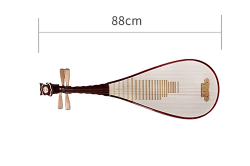 Китайский lute Pipa Национальный струнный инструмент Pi pa дети играющие pipa твердая деревянная поверхность и платан дерево задняя кость цветы