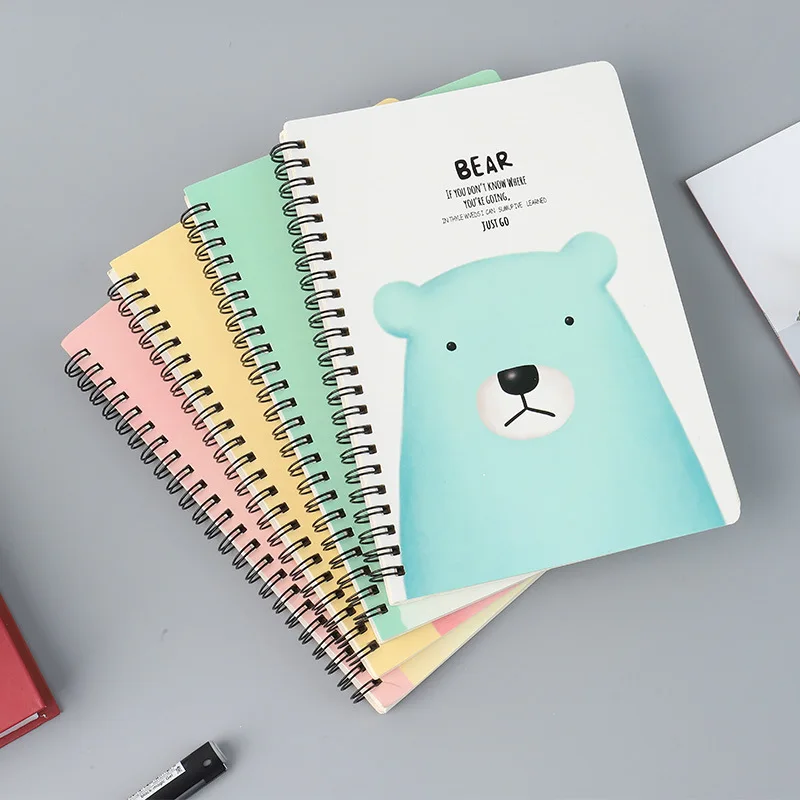 Мультяшная записная книжка-книжка 1 мультяшная книжка A5 школьная милый дневник