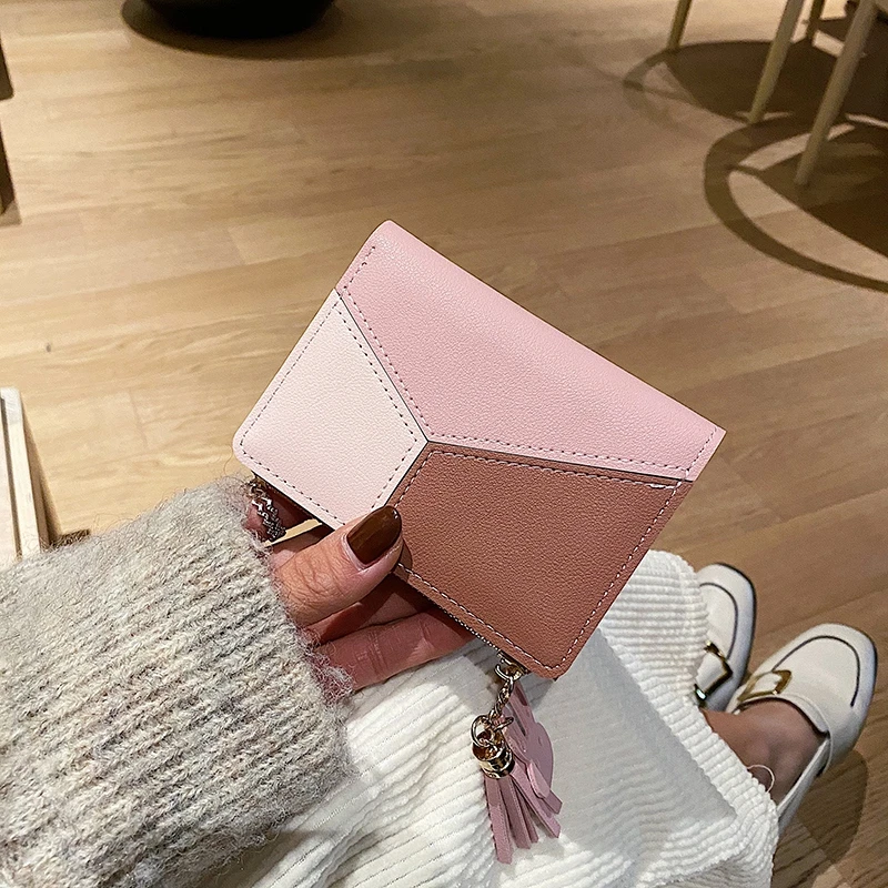 Женские кошельки маленький кожаный кошелек женская сумка для карт женщин 2020