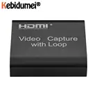 Устройство видеозахвата KEBIDUMEI 1080P, HDMI-Совместимо с USB 2,0, Карта видеозахвата