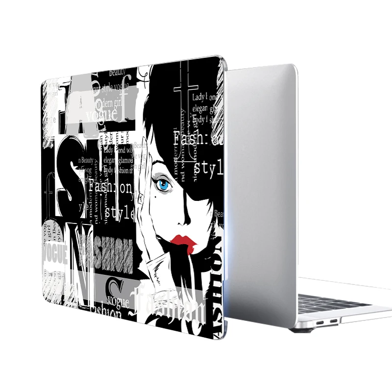 Чехол MTT для ноутбука Macbook Air Pro Retina 11 12 13 15 16 с сенсорной панелью пластиковый