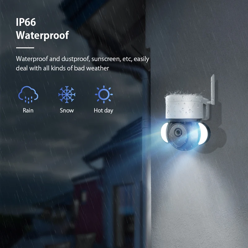 CPVAN наружная PTZ 3MP WIFI IP камера двухсторонняя аудио AI Беспроводная IP65 CCTV