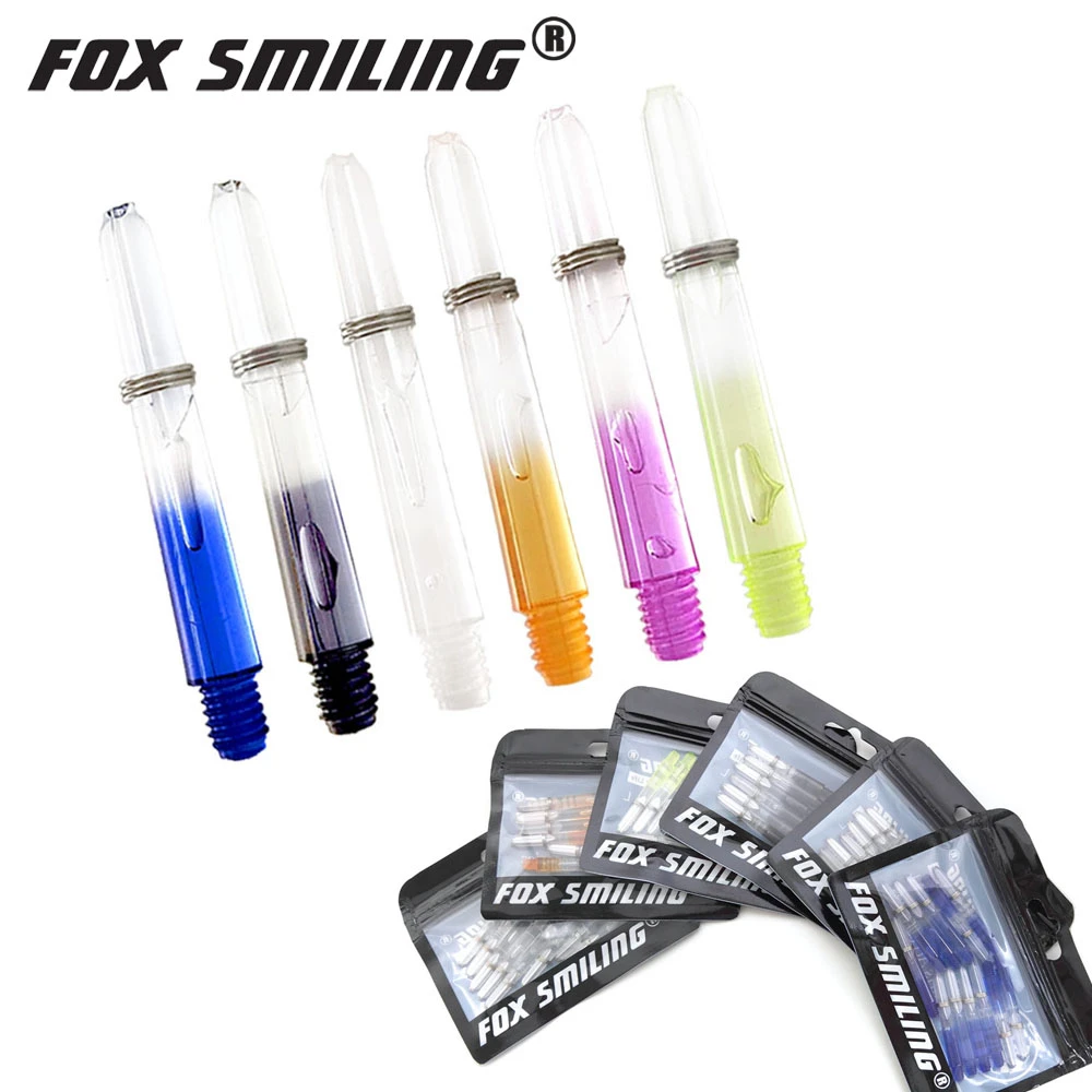 Fox Smiling 30 шт. 35/48 мм нейлон Пластиковые дротики валы 2BA для профессионального Dardos