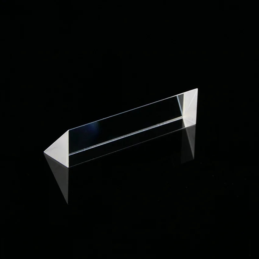 Optical Glass Dichroic Prism Can Be Used To Disperse Light 10X10X40mm Triangular Prism Right Angle Prism